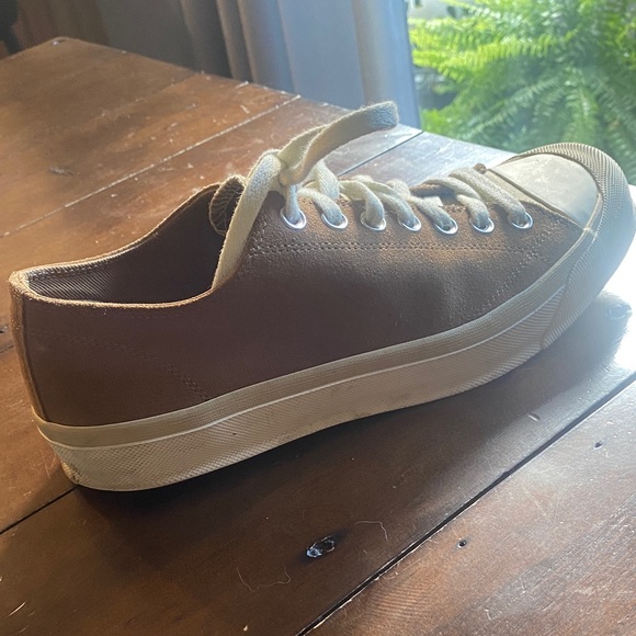 Zara Tan Canvas Sneakers for men size 42 (9) - Picture 8 of 9